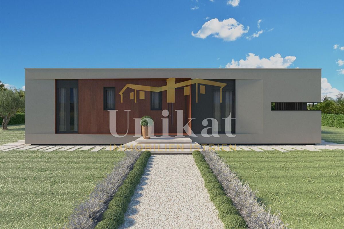 Samostojna montažna pritlična hiša v mirnem kraju